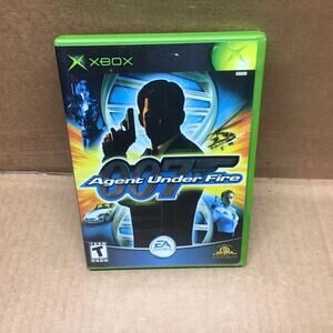 James Bond 007 Agent Under Fire Microsoft Xbox CIB Tested Working